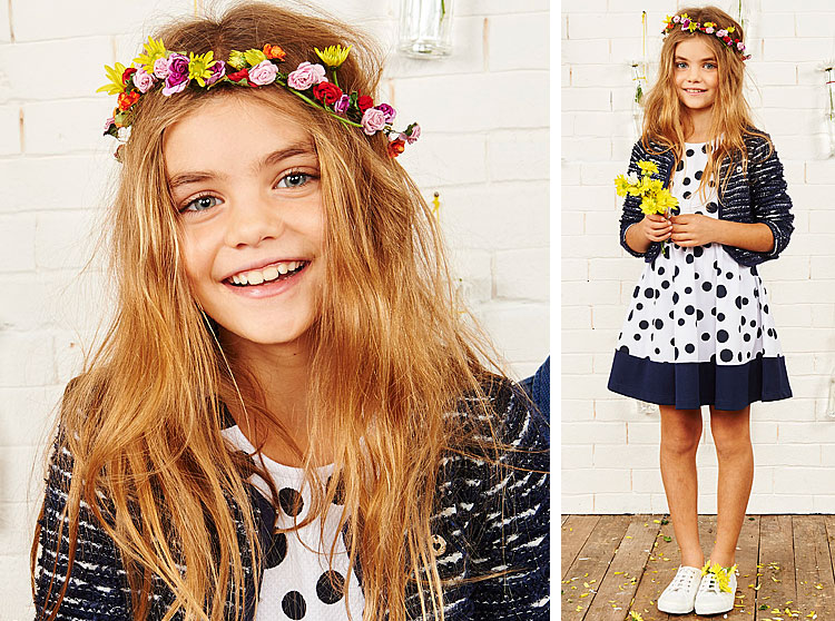 Коллекция одежды iDO SS16 для девочек на 3-16 лет