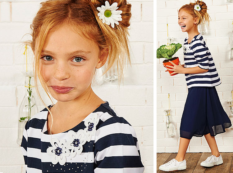 Коллекция одежды iDO SS16 для девочек на 3-16 лет