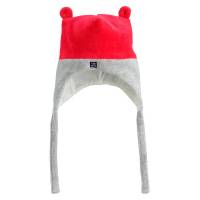 Шапка дитяча iDO для новонароджених бавовна велюрова на зав'язках