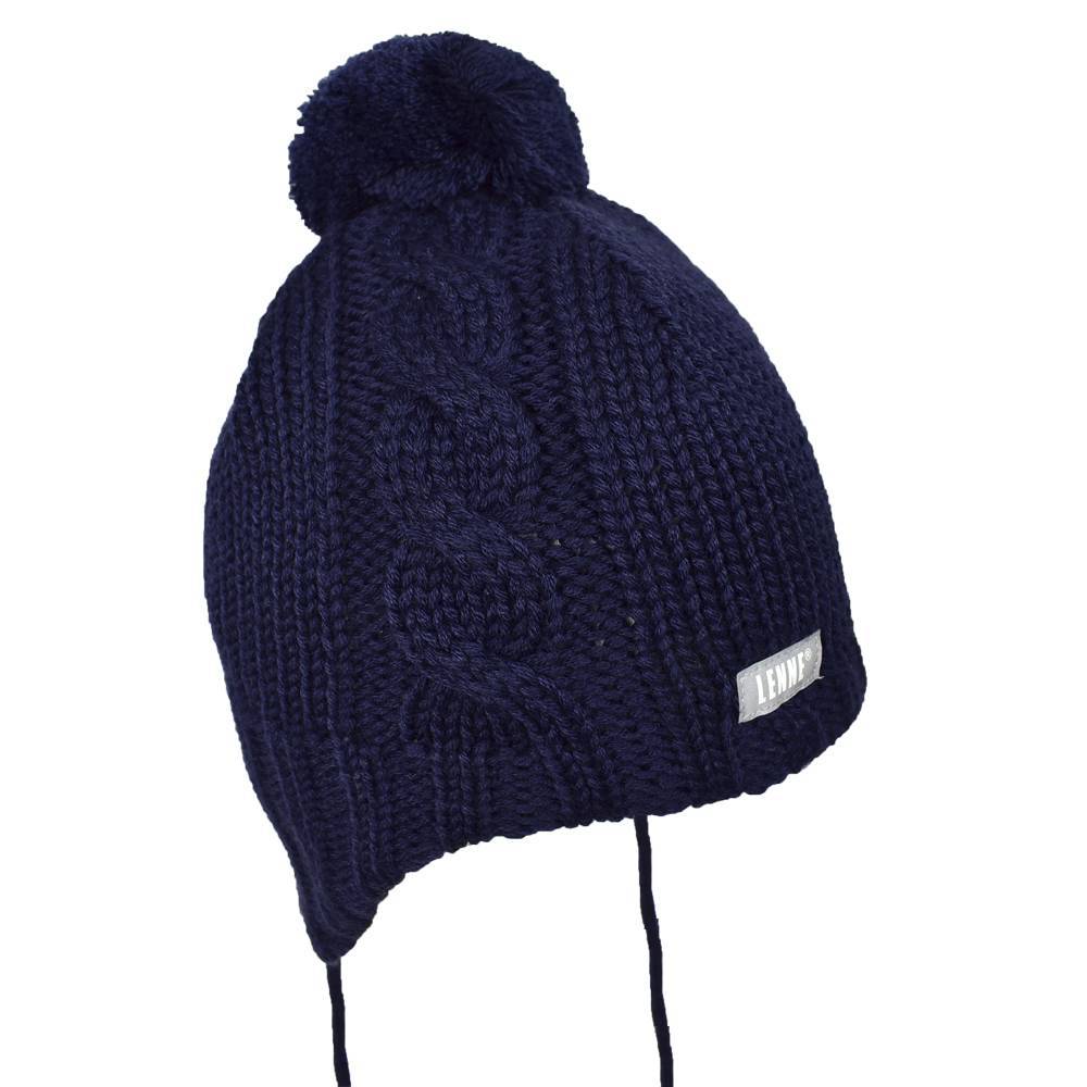 Шапка для хлопчика LENNE зимова на завязказ помпон JENO