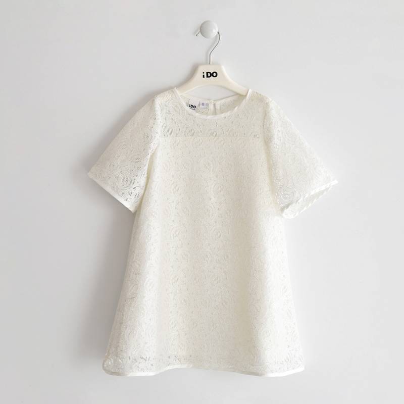 Сукня для дівчинки iDO ошатна ажурна з люрексом 4.J542.00 / 0112