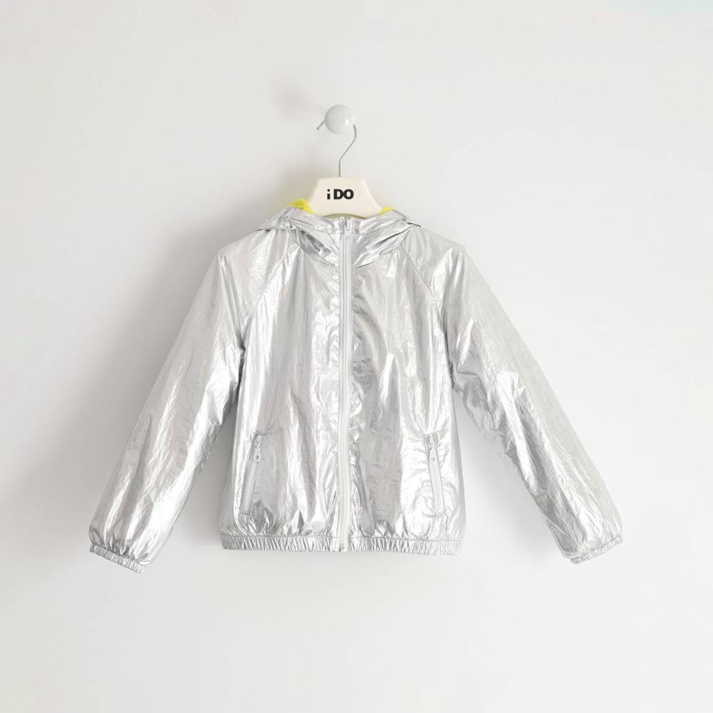 Куртка для девочки iDO демисезонная ветровка из водостойкой ткани 4.J557.00/1157