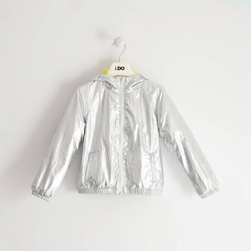 Куртка для девочки iDO демисезонная ветровка из водостойкой ткани 4.J557.00/1157