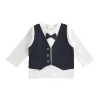Реглан для мальчика iDO с имитацией жилетки