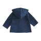 Толстовка для девочки iDO трикотажная с капюшоном на молнии с рюшем 4.J152.00/3854