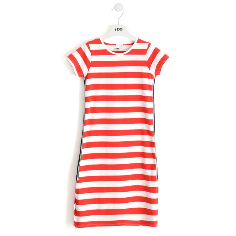 Сукня для дівчинки iDO бавовна смугастий трикотаж 4.J546.00 / 2235