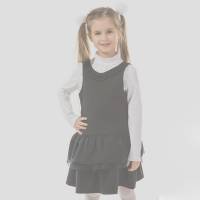Сарафан для дівчинки Kids Couture шкільний чорний