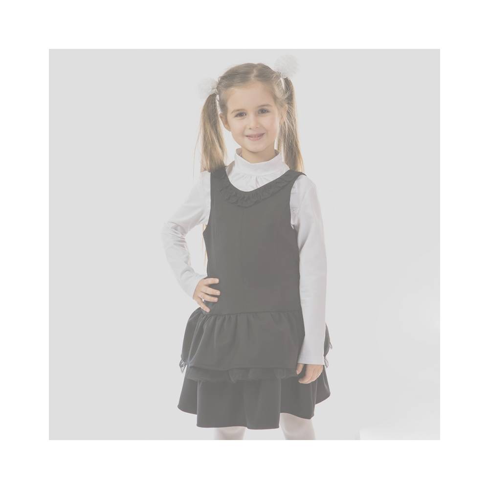 Сарафан для дівчинки Kids Couture шкільний чорний 7171590209