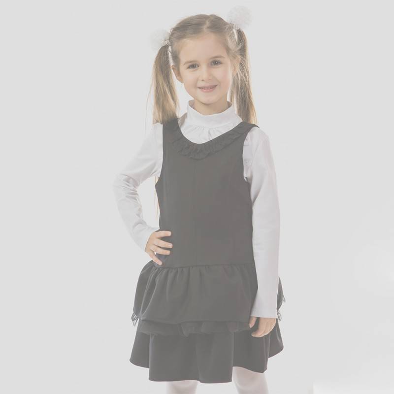 Сарафан для дівчинки Kids Couture шкільний чорний 7171590209