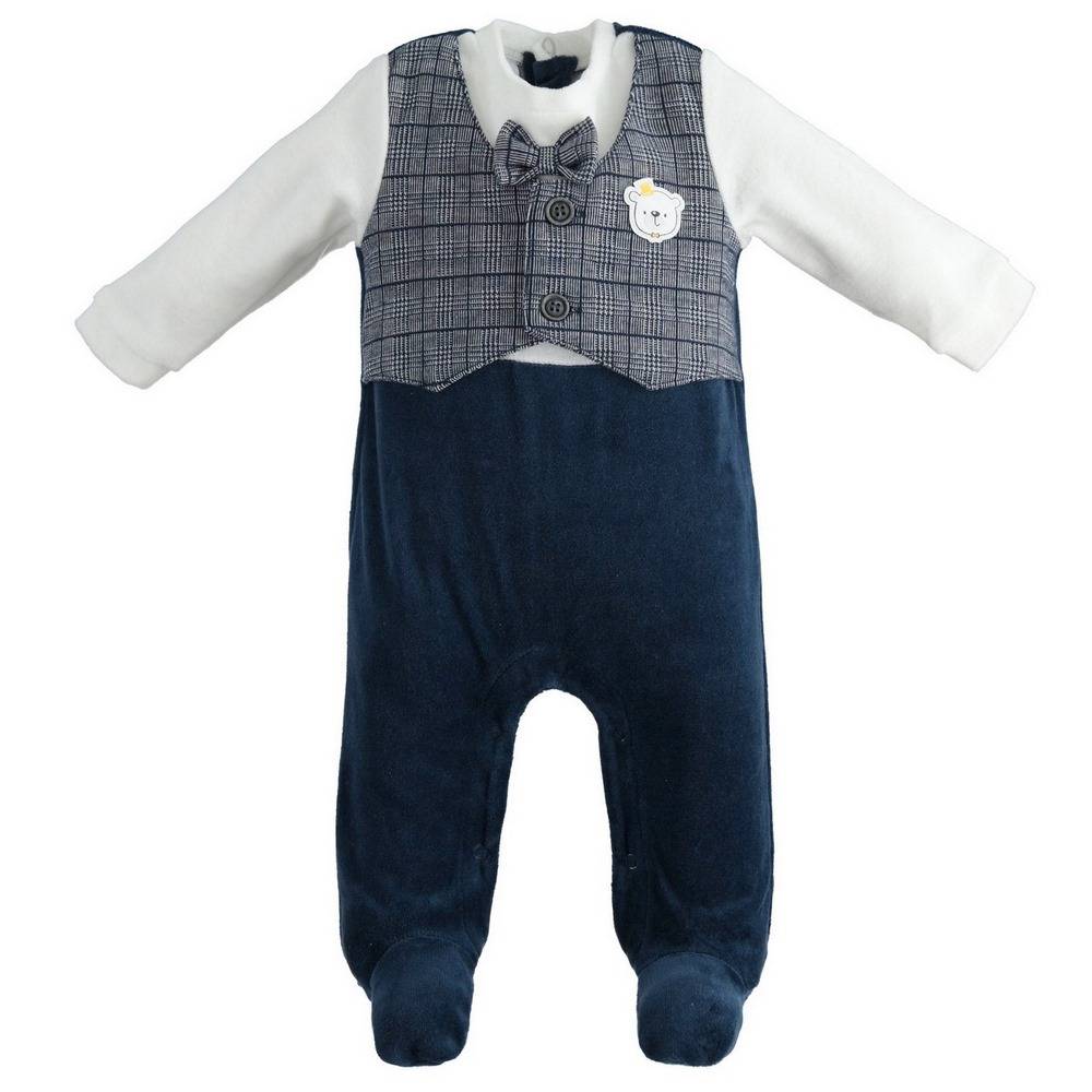 Человечек для мальчика iDO комбинезон принт имитация костюма 4.1163.00/3885
