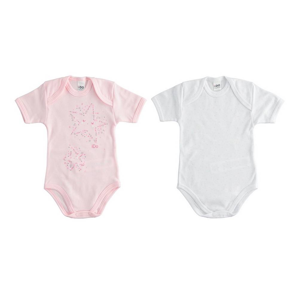 Боди комплект для девочки iDO короткий рукав хлопок трикотаж