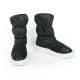 Чоботи для дівчинки FESSURA демісезонні чорні KID102/black_starry