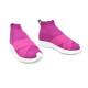 Ботинки для девочки FESSURA демисезонные фукция RUNGANG KNIT KID037/fuxia