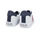 Кроссовки детские POLO мальчики демисезонные белый липучки RF101175/NAVY