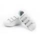 Кроссовки POLO для девочек демисезонные белый на липучках RF100764/WHITE