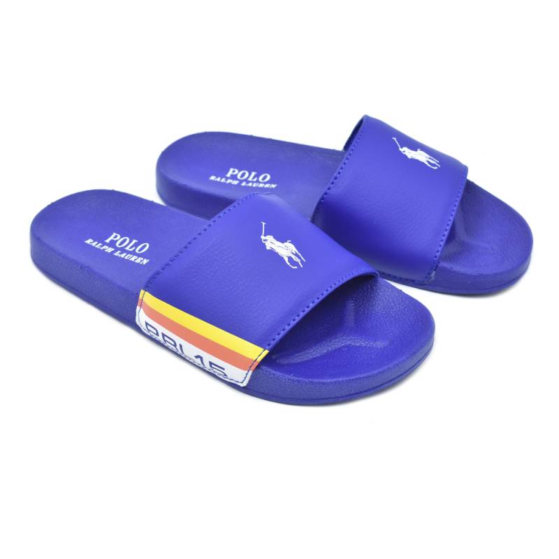 Шльопанці для хлопчика POLO пляжні ROYAL_TUMBLED_WH