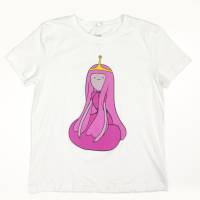 Футболка для дівчинки Cartoon network Adventure Time бавовна білий трикотаж принт