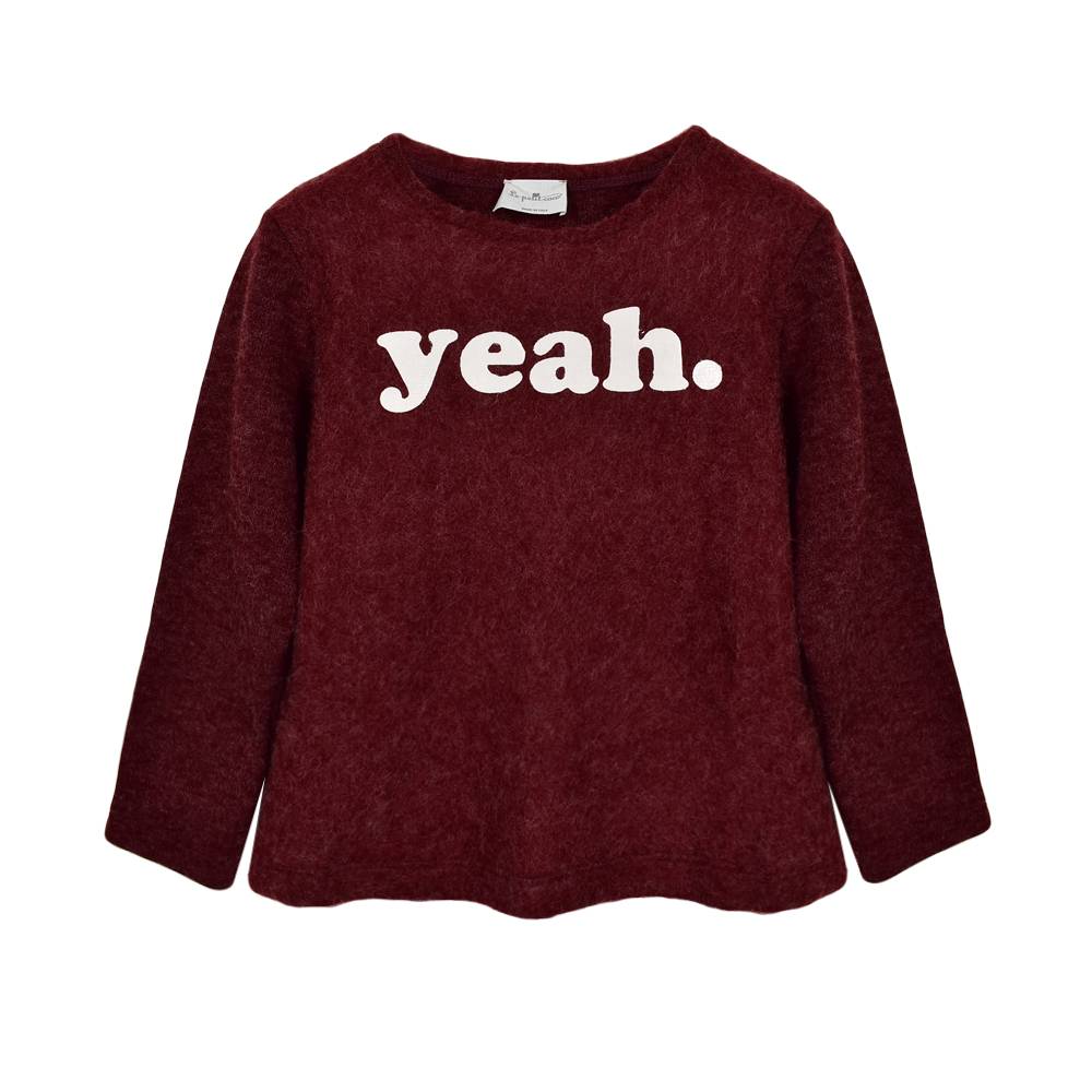 Реглан для мальчика Le Petit Coco трикотаж красный L1138/150