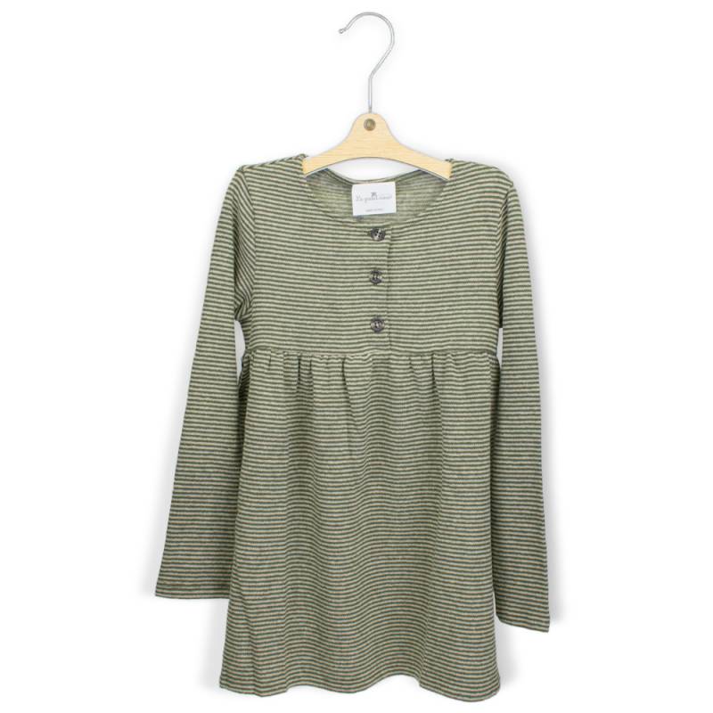 Туніка для дівчинки Le Petit Coco еластична смугаста трикотажна PL551/11