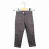 Брюки для девочки Le Petit Coco эластичные серый PL681/925