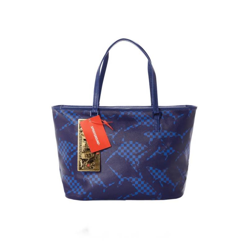 Сумка Sprayground CAMO BLUE SHARK PATTERN
