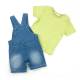 Комплект для мальчика Babybol футболка комбинезон джинсовый