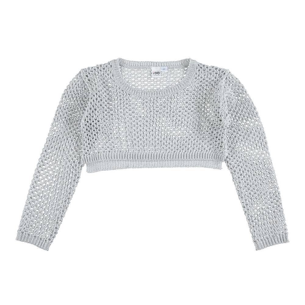 Болеро для дівчинки iDO в'язане ошатне з люрексовой ниткою